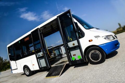 accessible bus for domestic transport